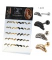 Helix/Tragus piercing display - HEL-CAR16