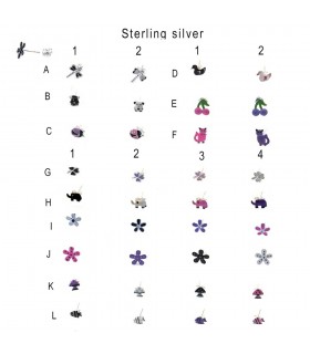 Pendientes plata Niños- KID12 Pendientes plata Niños- KID12