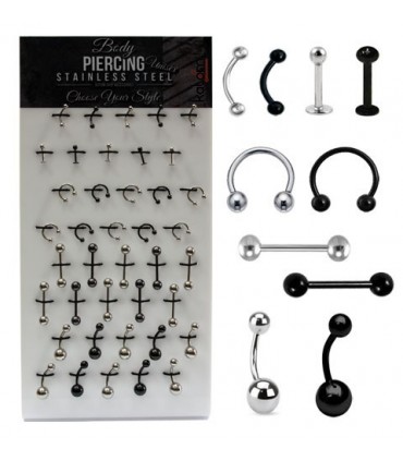 Expositor de mix piercing básico - BEL124