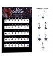 Ear Jacket earrings display - EJ3