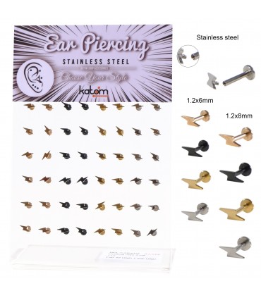 Helix, Tragus colores rayo - HEL-CARAYO