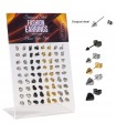 Pendientes de acero pinchos - STD4586