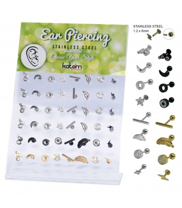 Helix/Tragus colores - HEL-CAR26