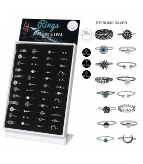 Silver rings - AN14