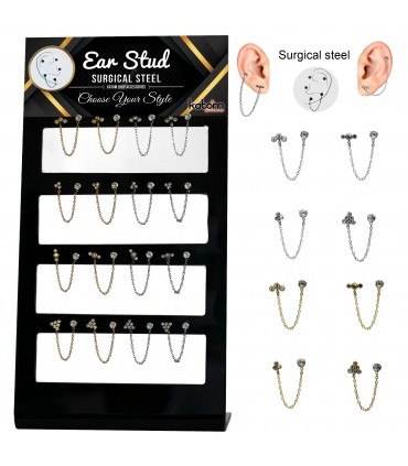 Pendiente de acero con cadena - CH15