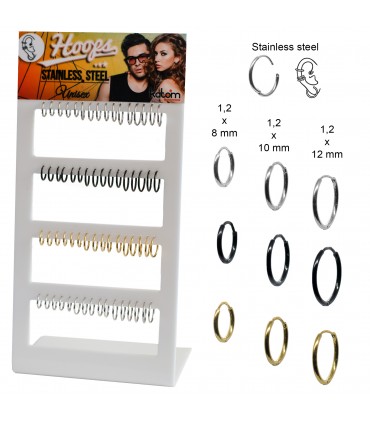 Aros de acero finos  - ARO412