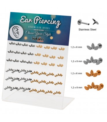 Tragus/Helix hojas - HEL-CAR40