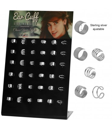 Ear Cuff de plata - EC1MIX