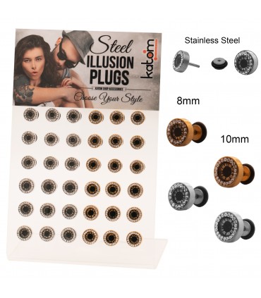 Falsas dilataciones de acero - IP1080MIX