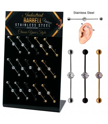 Barbell industrial circonita  - IND1007