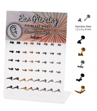 Helix/Tragus Bolitas - HEL-CAR36