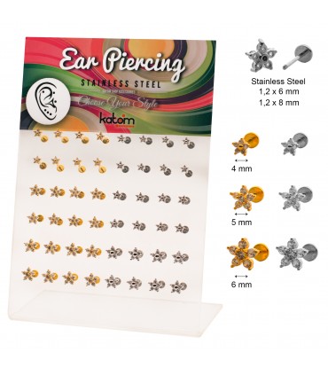 Helix/Tragus flor circonitas - HEL-CAR46