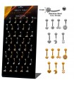 Piercing de olbligo motivos pequeños - BEL179