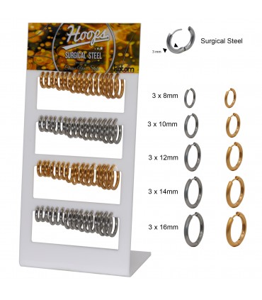 Aros de acero 3mm - ARO318