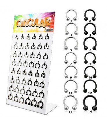 Septum dilators steel ear and nose - CIR100