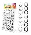 Cloison en acier oreilles et nez - CIR100