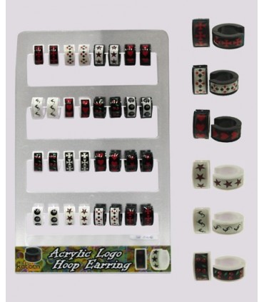 Exhibitor rings acrylic - HAGS5008