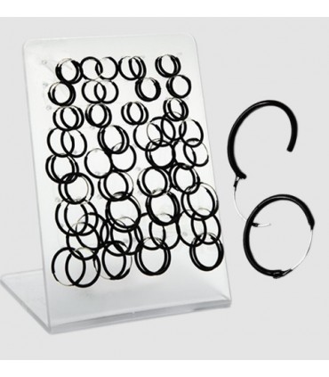 Silver hoops Spotlight - ARO2N