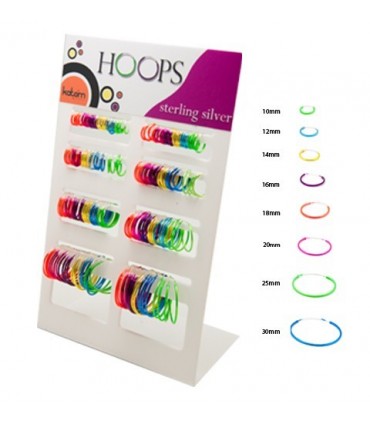 Rings Silver colors 10 - 30mm - ARO43