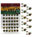 Expositor acero y Logo rasta - IP1077