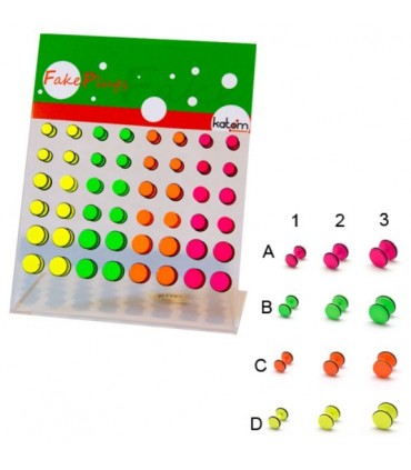 Falsa dilatación neón acero - IP1587