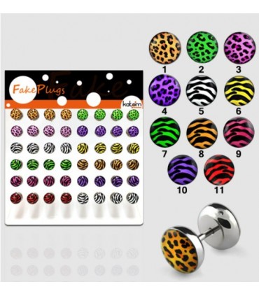 Exhibitor false expansions steel Leopard and Zebra - IP1111