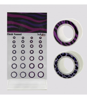 Exhibitor dilatations Leopard Zebra purple - EP2048