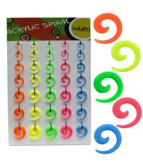 Couleurs de dilatateurs spirale - EXP3043