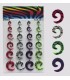 Exhibitor spiral Zebra 3 - 10mm - EXP3037