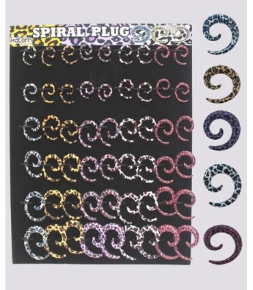 Exhibitor spiral Leopard - EXP3018