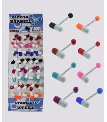 Piercing lengua capsula - BRB6242