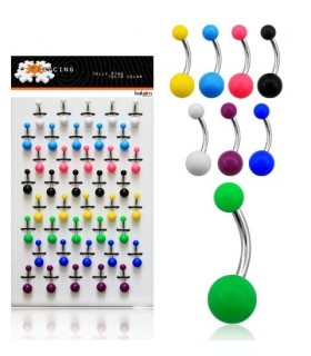 Expositor Piercing ombligo colores - BEL39