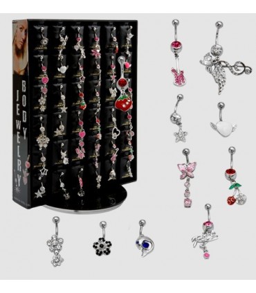 Navel piercing steel - BEL72