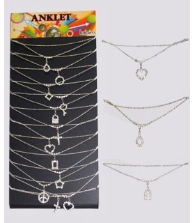 Exhibitor anklet Crystal - ANK2000