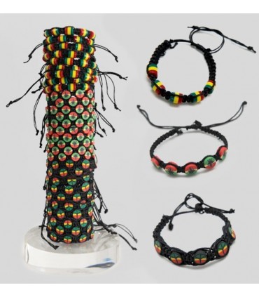 Expositor Pulseras Rasta PUL41