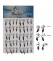 Exhibitor dream catcher silver earrings -ASP2