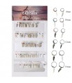 Arceaux en argent boucles d'oreilles ATTRAPE RÊVE - ASP3