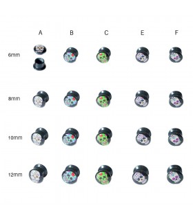 Display dilatations mexican skull - EP2258 Display dilatations mexican skull - EP2258