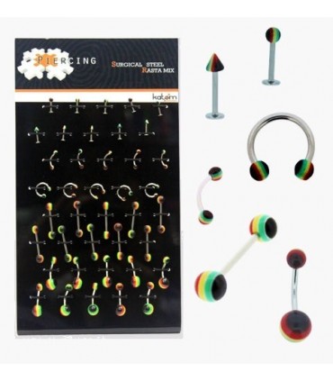 Exhibitor piercing for lip, eyebrow, tongue or navel - BEL054