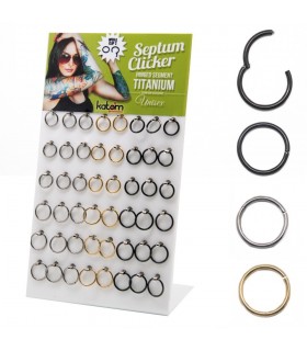 Expositor Septum clicker Titanium-SEP203