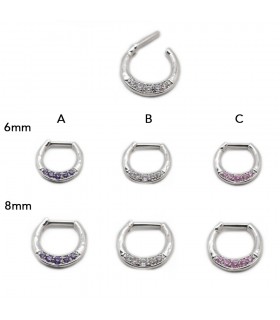 Expositor Septum con cristal-SEP221