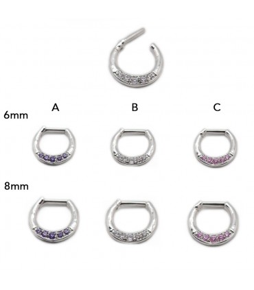 Expositor Septum con cristal-SEP221