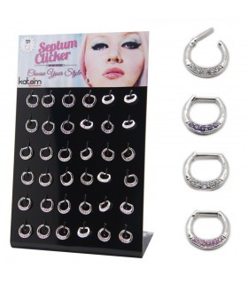 Expositor Septum con cristal-SEP221