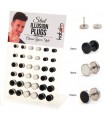 Faux piercing plug en acier - IP1086STEEL