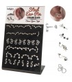 Expositor de Ear Pin plata - EC6