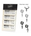 Présentoir boucles d'oreille avec croix - HAGS5086