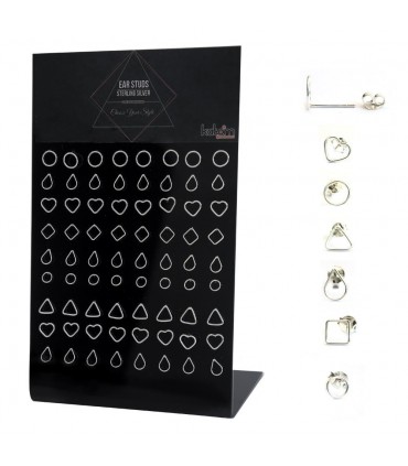 Expositor de pendientes de plata - PEN931