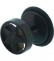 Illusion plugs Star - Black - IP1039DB