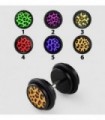 Illusion plugs Acrylic - Leopard - IP1113D