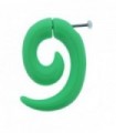 Falsa dilatación forma espiral color verde - IP1038-Verde